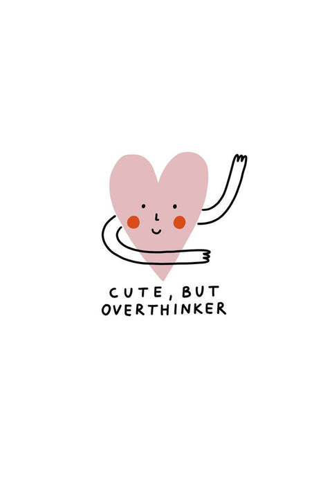 t-shirt | cute but overthinker